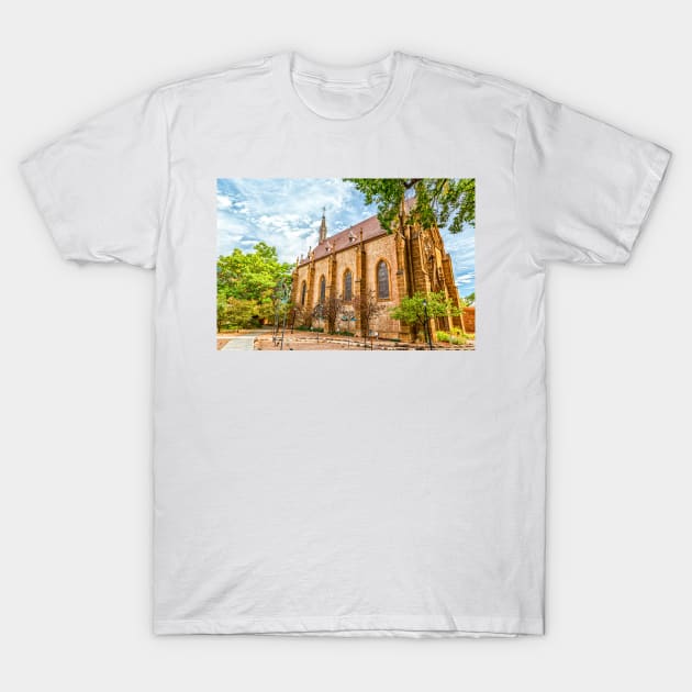 Loretto Chapel Santa Fe T-Shirt by Gestalt Imagery